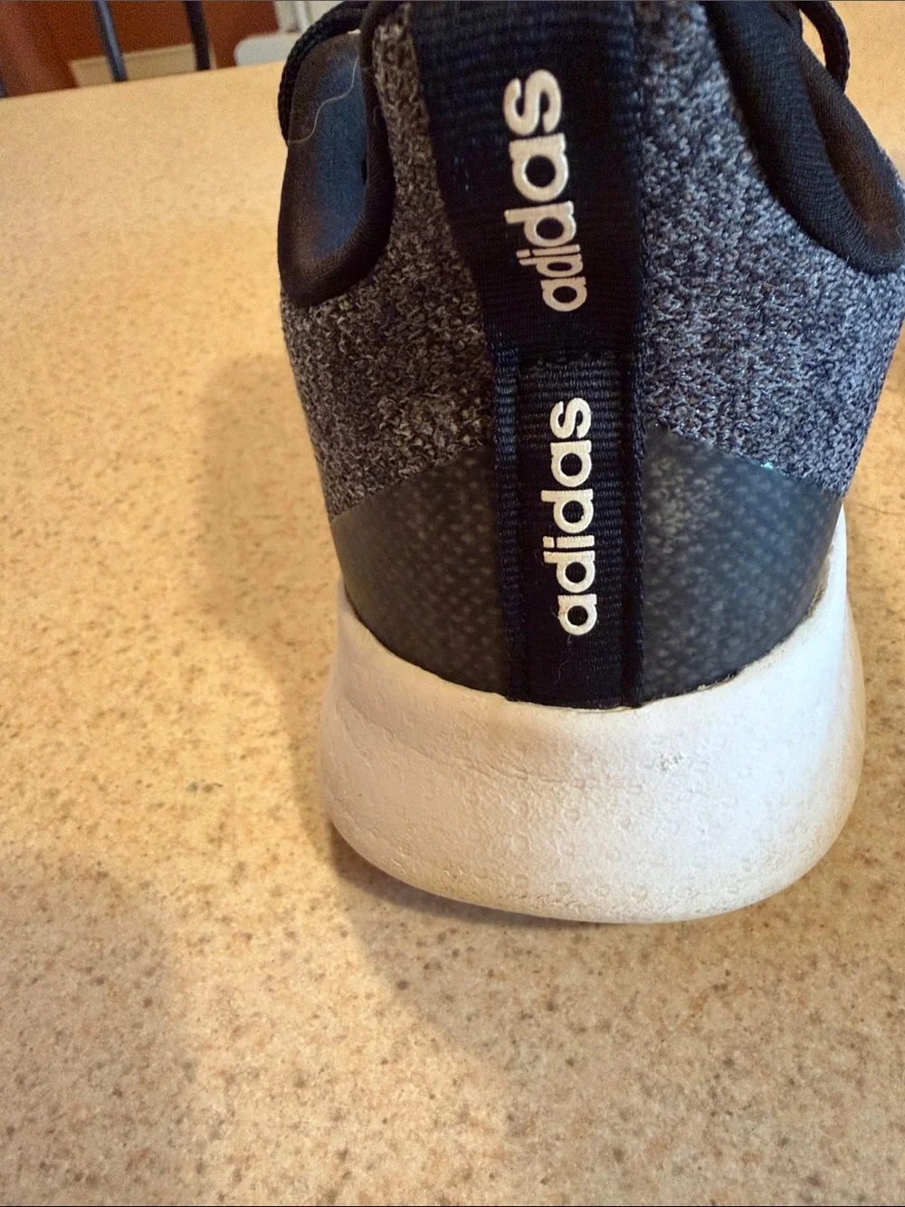 Women’s adidas Knit Athletic Sneakers - Black/Gray